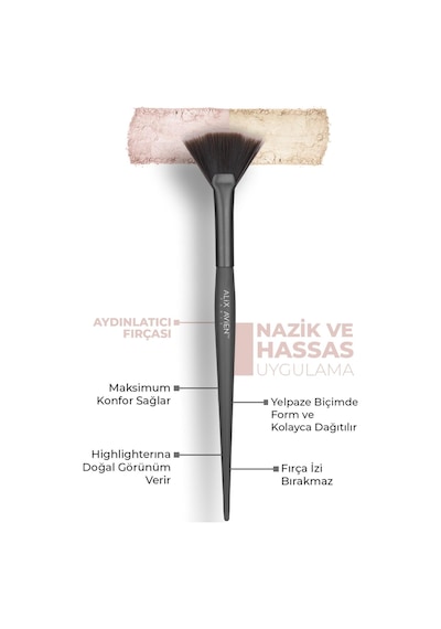 Alix Avien Aydınlatıcı Fırçası Fan Brush
