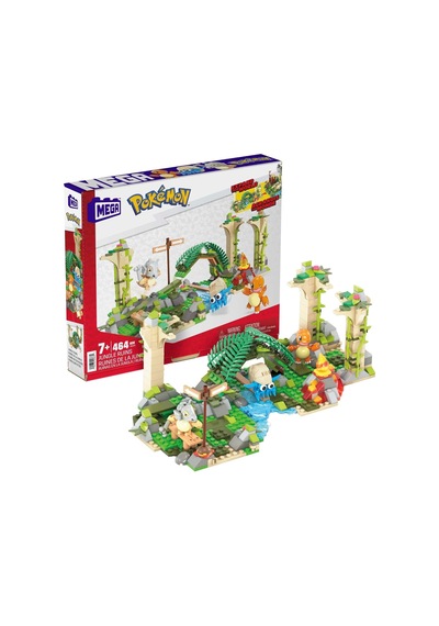 Mega Bloks Pokémon Orman Harabeleri Yapı Seti Ile Diğer Dünyalara