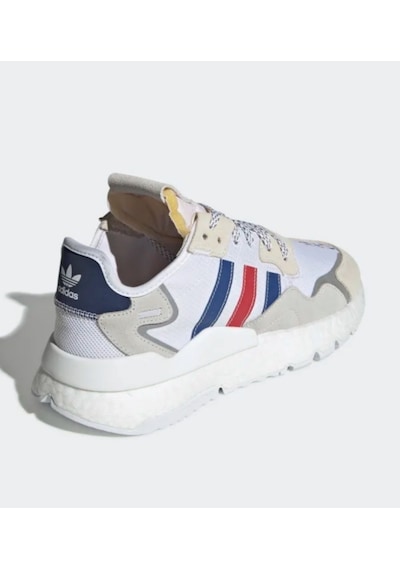 Adidas Eh1293 Nıte Jogger Erkek Spor Ayakkabı Beyaz - Gri - Kırmızı