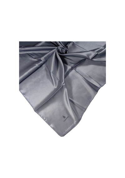 Mim Eşarp Mısırlı Eşarpları Degrade Kristal Sport Bulut Desenli Polyester Eşarp Açık Gri
