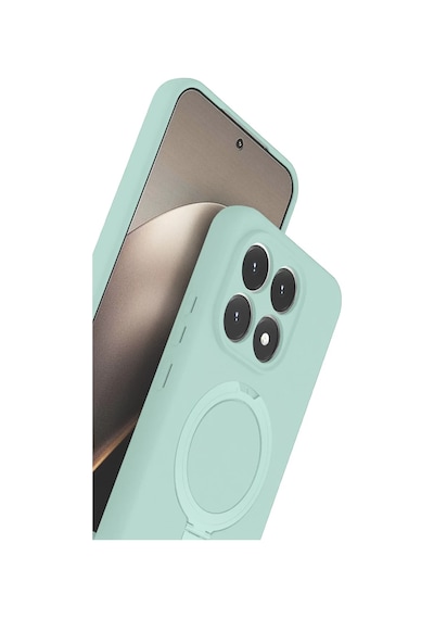 Xiaomi Mi 15t Uyumlu Regal Magsafe Standlı Kapak - Su Yeşili