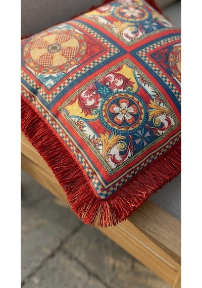 Ceramia Rouge Yastık Çok Renkli