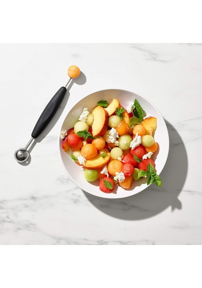 Oxo Good Grips Paslanmaz Çelik Kavun Kesicisi, Siyah/gümüş Diğer