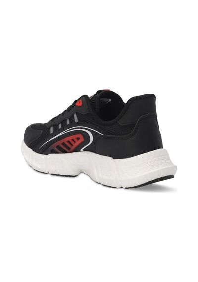 Slazenger ZIPLINE Erkek  Siyah / Kırmızı Koşu & Yürüyüş Spor Ayakkabısı