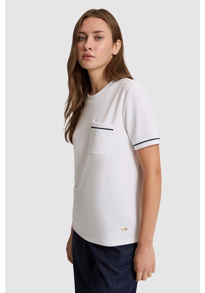 U.S. Polo Assn. U.s. Polo Assn. Kadın Beyaz Tişört Basic 50323552-vr013