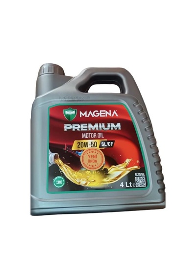 Magena Premium 20W-50 Motor Yağı 4 L