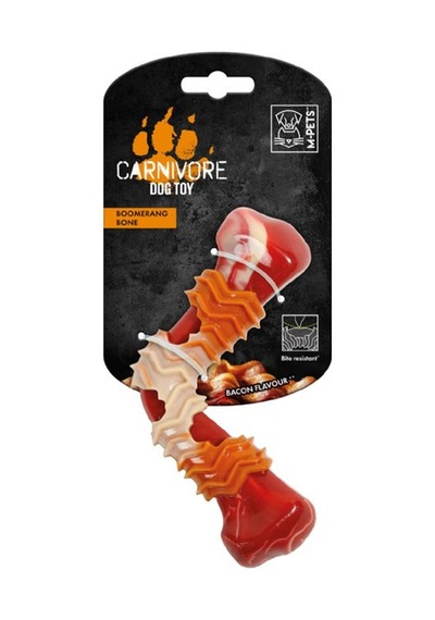 M-Pets Carnivore Boomerang Bone Bacon Köpek Oyuncağı