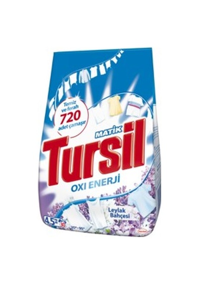 Tursil Matik Leylak Bahçesi Toz Deterjan 30 Yıkama 4500 G