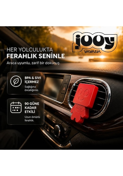 Jooy Araba Klima Kokusu 3'lü Set Cıtrus Vetıver