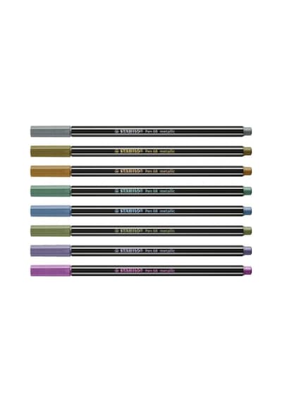 Stabilo Keçeli Kalem Point Metalik 6'lı 6806/8-32
