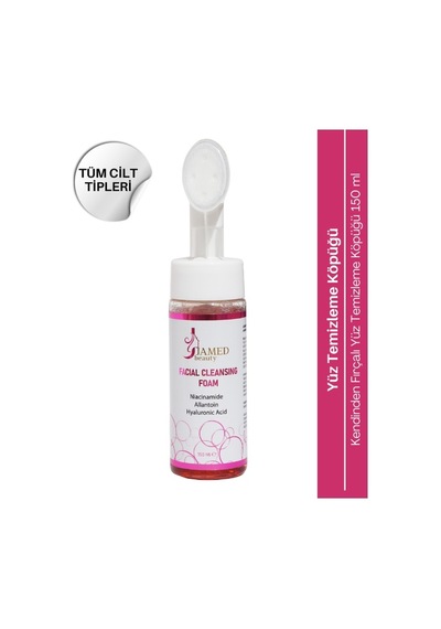 Jamed Beauty Kendinden Fırçalı Yüz Temizleme Köpüğü 150 ML