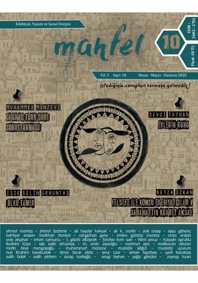 mahfel 10.Sayı Nisan-Mayıs-Haziran 2020