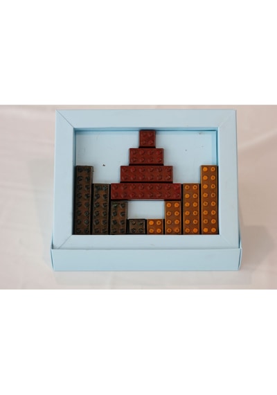 Limon Çikolata Dolgulu Puzzle Sütlü Hediyelik Çikolata 500 Gr