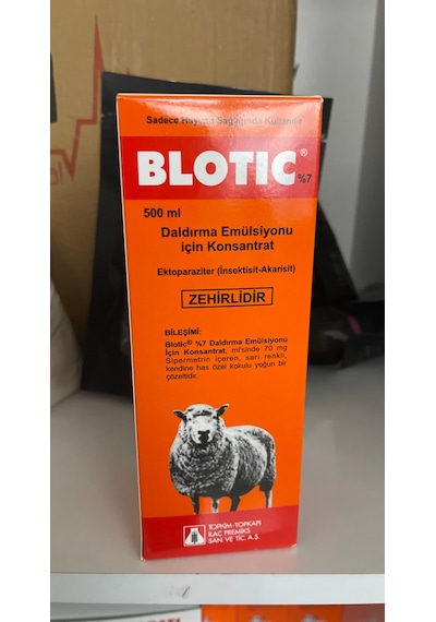 Blotıc 500 Ml Koyun,sığır, Kedi Ve Köpek Pit Pire Kene