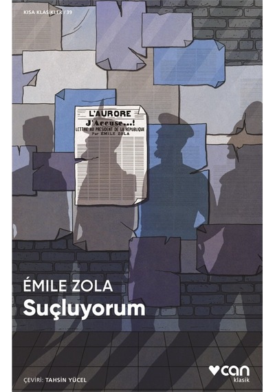 Suçluyorum - Emile Zola -  Can Yayınları
