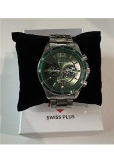 Swiss Plus Man Watch Basic Seri Model-2 St3516ags Green-silver Diğer