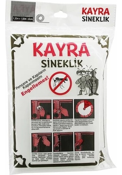 Bay Yapışkanlı Çift Kanat Sineklik Najmaddin