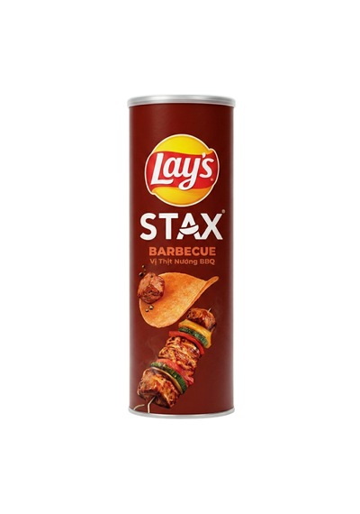 Lay's Stax Barbecue Potato Chips 100g