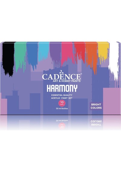 Harmony Akrilik 10'lu Set Brıght Colors & Canlı Renkler 59ml Karışık,çok Renkli Karışık,çok Renkli Harmony Akrilik 10'lu Set Brıght Colors & Canlı Renkler 59ml Karışık,çok Renkli Karışık,çok Renkli