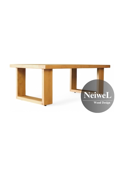 Neiwel Nain Doğal Ahşap Sehpa-70-200 Açık Ceviz Neiwel Nain Doğal Ahşap Sehpa-70-200 Açık Ceviz