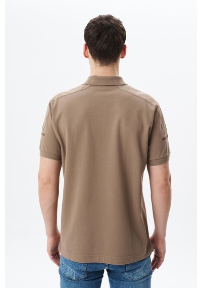 AR-MA Arma Erkek Regular Fit % 100 Pamuk Pike Polo Yaka Tişört Y29374355202 Gri