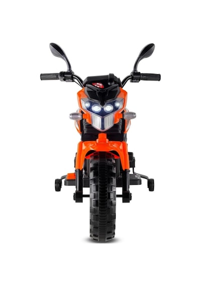 447 Motocross Akülü Motorsiklet 12v Turuncu