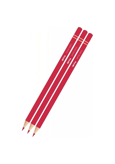 Rotring Kurşun Kalem 12 Li Kırmızı Kalem 3 Adet Siyah Silgi 2 Adet Kalemtraş 2 Adet Hb Mercanlı Siyah Kurşun Kalem Okul Çok Renkli