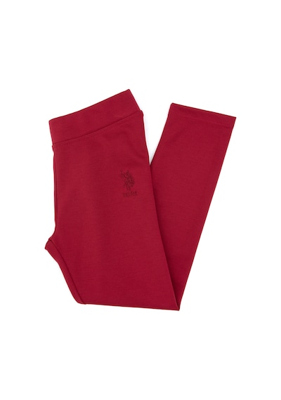 U.S. Polo Assn. Kız Çocuk Koyu Frambuaz Tayt 50316890-VR104