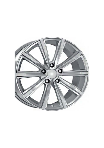18 İnç 5x112 Superb Octavia Jetta Caddy Passat Uyumlu Gümüş