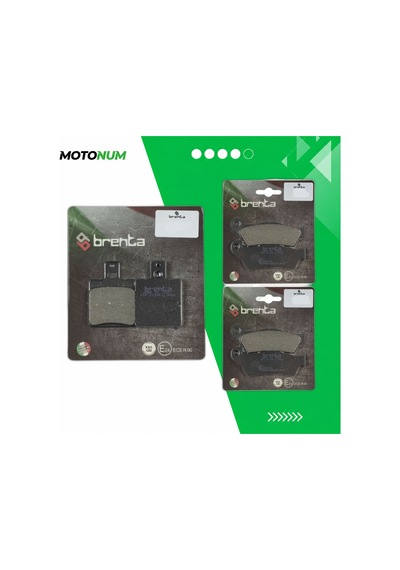 Ducati Monster 620 2005 2006 Ön Ve Arka Fren Balata Takımı Brenta Mtn6165