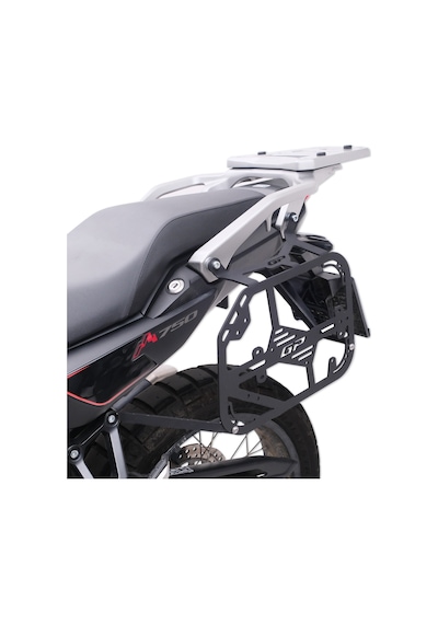 GP Kompozit Honda XL750L Transalp 2023 - 2024 Uyumlu Yan Çanta Demiri Siyah