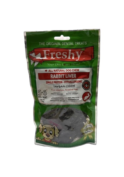Freshy Tavşan Ciğeri Köpek Ödülü 120gr