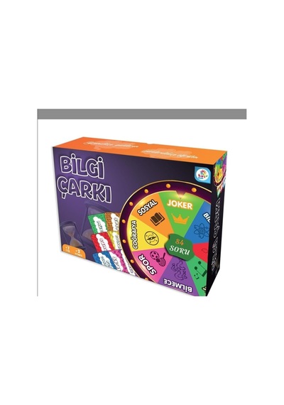 Bilgi Çarkı Kutu Oyunu 7+ Yaş