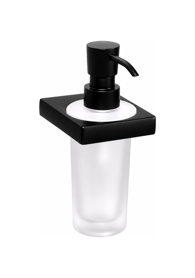 Flat Sıvı Sabunluk Mat Siyah Ba1019 006 Al6-c1