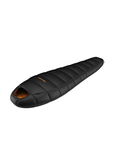 Hannah Sherpa 300 Uyku Tulumu - Sağ Jet Black-inca Gold - 190p Siyah