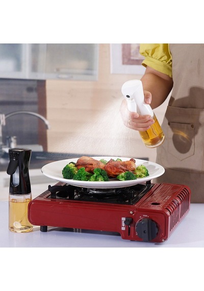 Sprey Cam Yağlık Airfryer Fritöz Yağ Püskürtücü 210 Ml Siyah Diğer