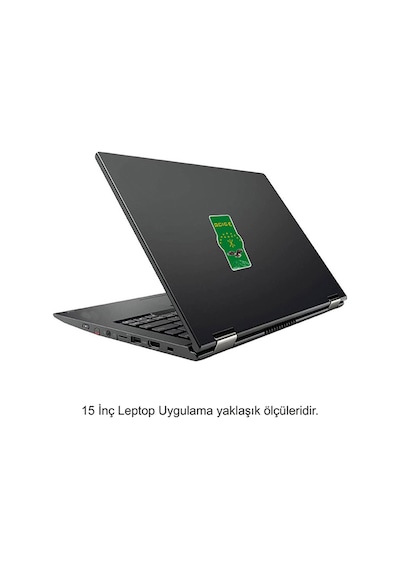 Adige Çerkes Bayrak Telefon Tablet Etiketi