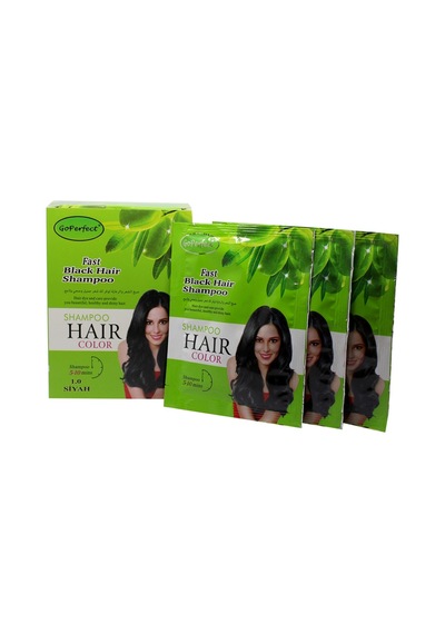Go Perfect Renklendirici Saç Şampuanı 1.0 Siyah 10X30 Ml
