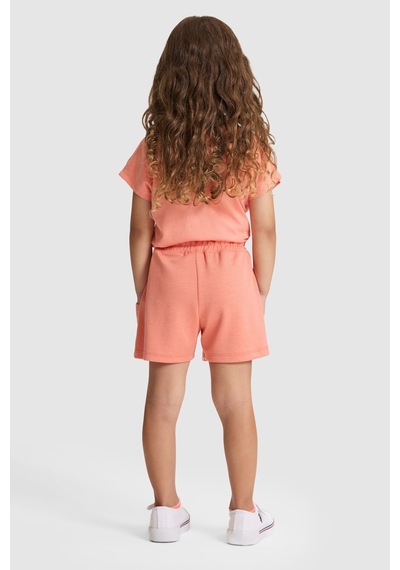 U.s. Polo Assn. Kız Çocuk Mercan Şort Örme 50325681-vr204 Coral