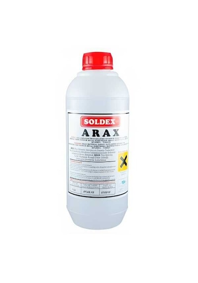Soldex Arax Flux - 1l Zor Lehimlenen Metaller İçin