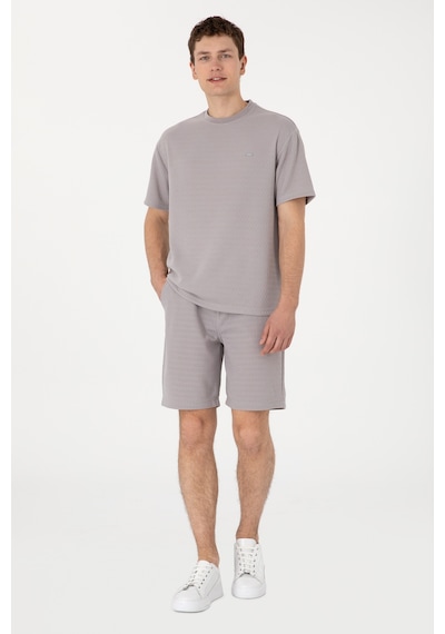 U.s. Polo Assn. Erkek Koyu Gri Şort Örme 50308794-vr080 Koyu Gri