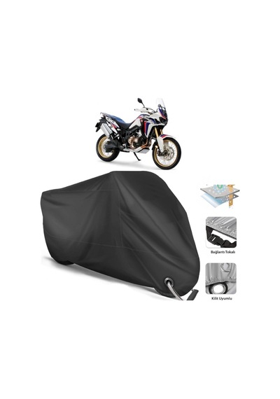 Honda Crf1000L Africa Twin Motor Branda(Kilit Uyumlu-Siyah (457268307)