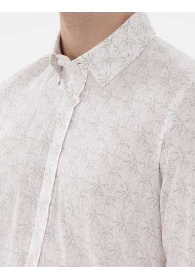 Pierre Cardin Erkek Haki Gömlek Desenli 50304548-vr027 Haki