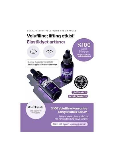 Derma Factory Volufilin İçeren Dolgunlaştırıcı, Konsantre Serum Derma Factory Volufilin 100