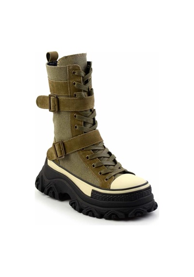 Bambi Haki Kadın Bot & Bootie K02185039718 Haki