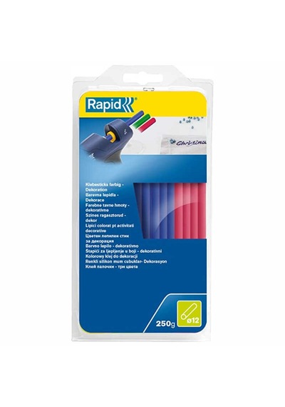 Rapid 24941400 Renkli Silikon Yedeği 12 Mm 250 Gr