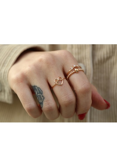 Reis Kuyumculuk T10178 Infinity Ring Altın Yüzük