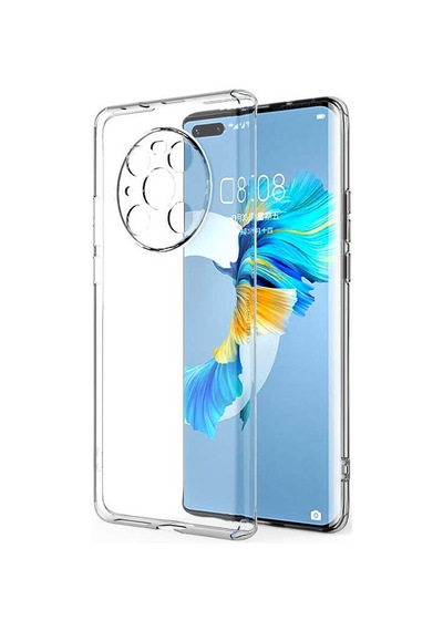 Adige Huawei Mate 40 Pro Kılıf Kamera Korumalı Süper Silikon