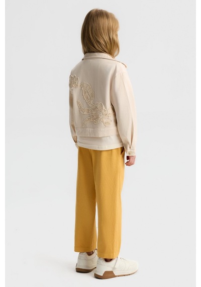 Nk Kids Kız Çocuk Honey Pantolon Nk-51501 Sarı