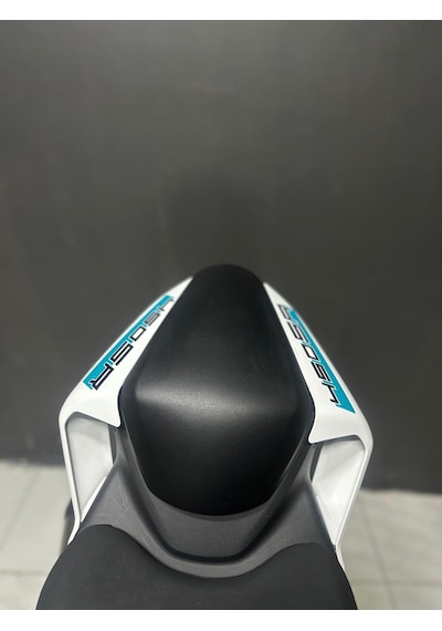Cf Moto 450sr Kuyruk Sticker Etiket Modeli Turkuaz Siyah